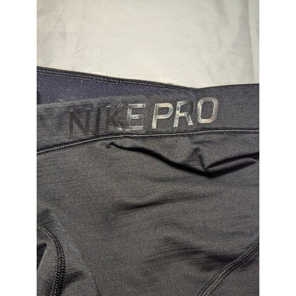 Nike Pro Leggings Womens Small Hyperwarm Black Yoga Running Gym Compression - Picture 6 of 13